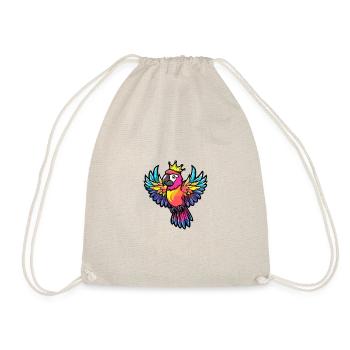 Couronne de bande dessinée Papagai - Sac de sport léger - nature - Devant