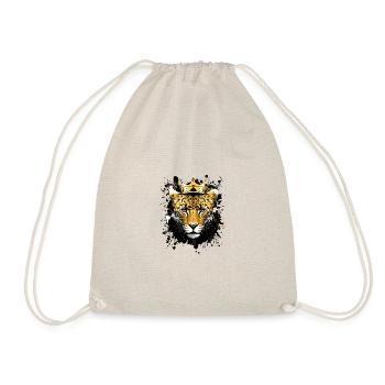 Couronne de portrait de tête de guépard - Sac de sport léger - nature - Devant