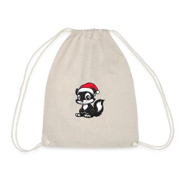 Skunk Noël Noël - Sac de sport léger - nature - Devant