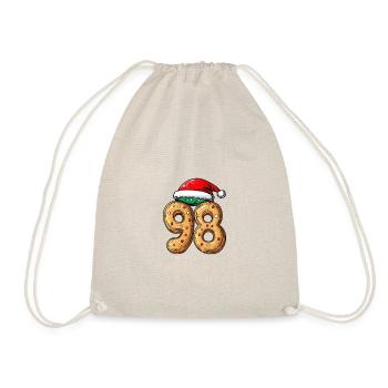 98 Numéro Noël - Sac de sport léger - nature - Devant