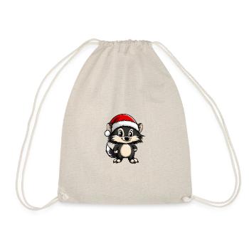 Hérisson Noël Mignon - Sac de sport léger - nature - Devant