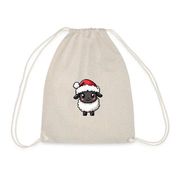 Mouton Noël Mignon - Sac de sport léger - nature - Devant