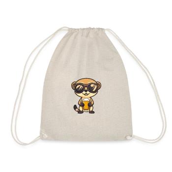 Bière de ski Meerkat - Sac de sport léger - nature - Devant