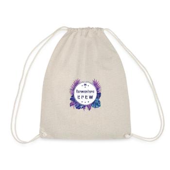Formentera Crew Colorful - Drawstring Bag - nature - Front