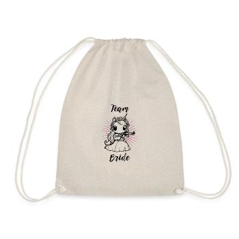 Équipe Bride Licorne - Sac de sport léger - nature - Devant