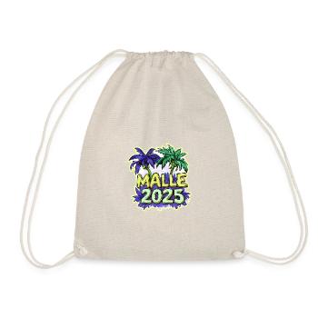 Malle 2025 Holiday - Drawstring Bag - nature - Front