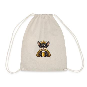Chihuahua chien bière drôle - Sac de sport léger - nature - Devant