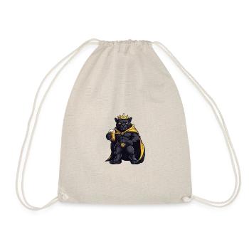 Panthère Bière Drôle - Sac de sport léger - nature - Devant