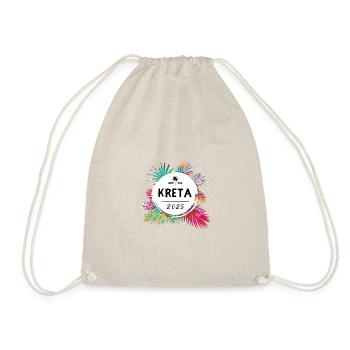 Crete 2025 Colorful - Drawstring Bag - nature - Front