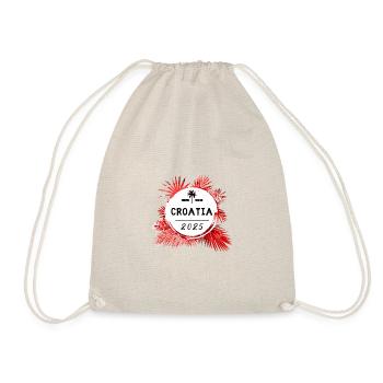 Croatia 2025 Colorful - Drawstring Bag - nature - Front