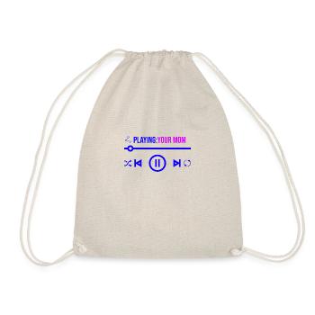 Jouer à sa mère - Sac de sport léger - nature - Devant