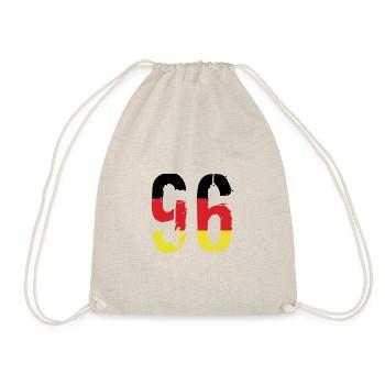 Maillot 96 Numéro Allemagne - Sac de sport léger - nature - Devant