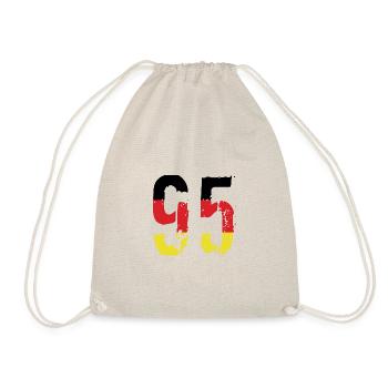 Maillot 95 Numéro Allemagne - Sac de sport léger - nature - Devant