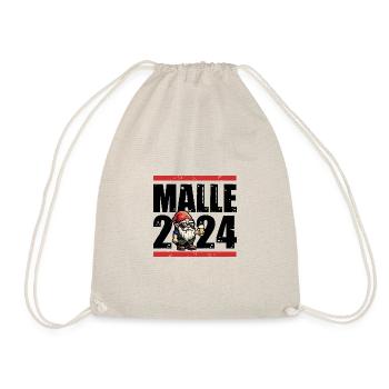Malle 2024 Mallorca Lustig - Turnbeutel - Natur - Vorne