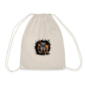 Rhinoceros Portrait - Drawstring Bag - nature - Front