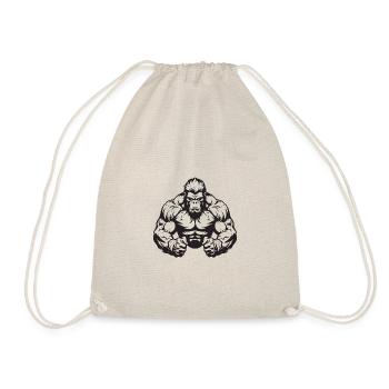 Gorilla Muscles Bodybuilding Fighter - Sac de sport léger - nature - Devant