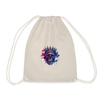Couronne de crâne de roi - Sac de sport léger - nature - Devant