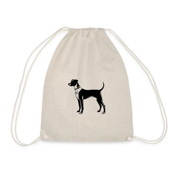 Whippet Dog - Drawstring Bag - nature - Front