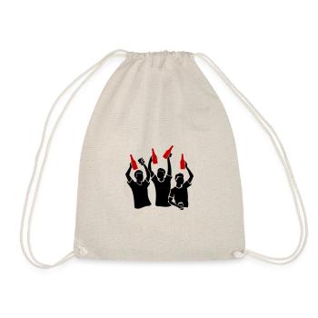 Bachelor Party Team - Drawstring Bag - nature - Front