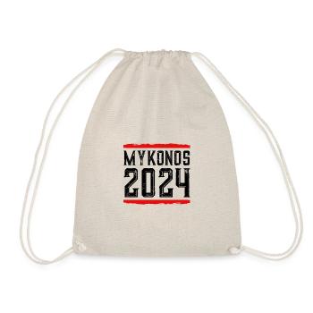 Mykonos 2024 - Drawstring Bag - nature - Front