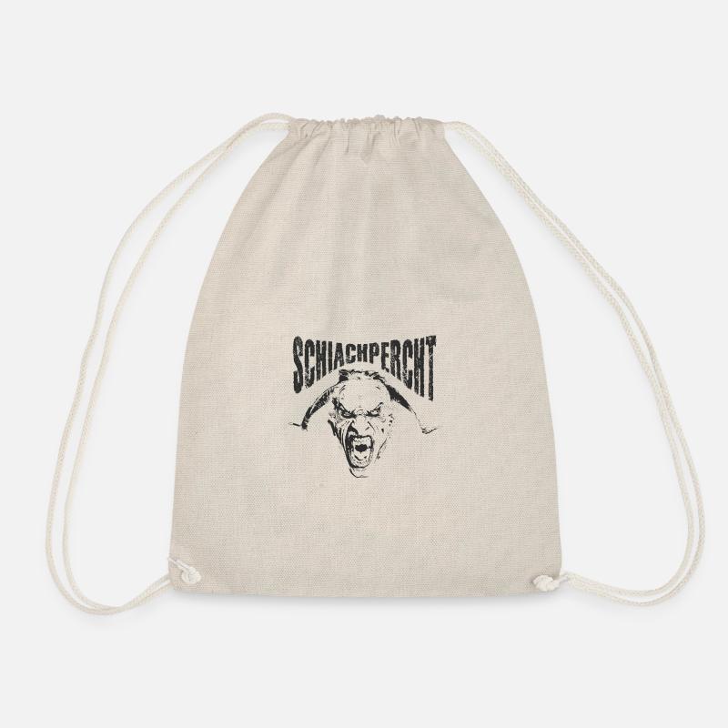 Percht Schiachpercht Shirt Geschenk - Turnbeutel - Natur
