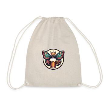 Bande dessinée de bière papillon - Sac de sport léger - nature - Devant