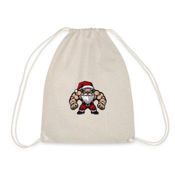 Père Noël Muscles Musculation - Sac de sport léger - nature - Devant