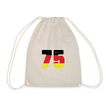 75 Numéro Jersey Allemagne - Sac de sport léger - nature - Devant