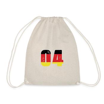 Maillot 4 numéros Allemagne - Sac de sport léger - nature - Devant
