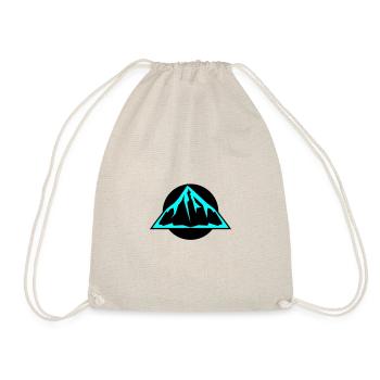 Mountains icon - Drawstring Bag - nature - Front