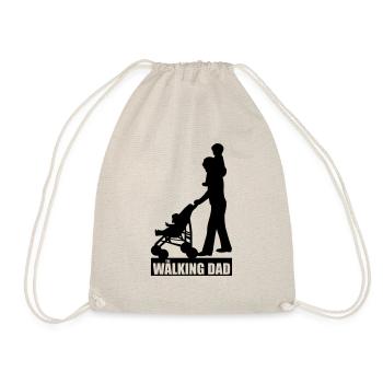 Walking Dad 2 huckepack - Turnbeutel - Natur - Vorne