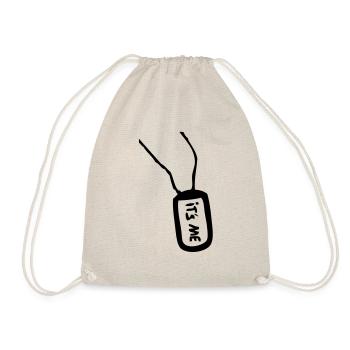 plaque militaire its me - Sac de sport léger - nature - Devant