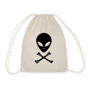 alien - Turnbeutel - Natur - Vorne