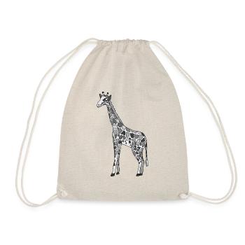 Giraffe - Turnbeutel - Natur - Vorne