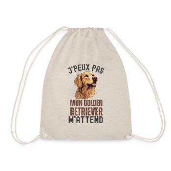 Golden retriever - Sac de sport léger - nature - Devant