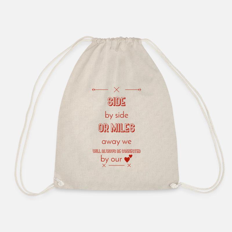 Best friends - Drawstring Bag - nature