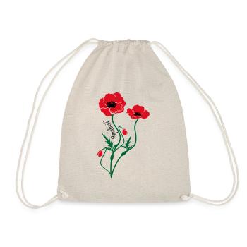 coquelicot - Sac de sport léger - nature - Devant