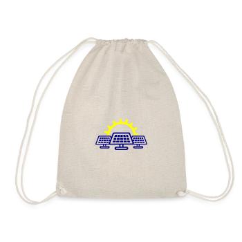 Photovoltaics Solar Energy - Drawstring Bag - nature - Front