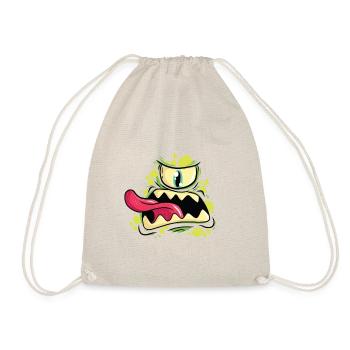 Monster - Turnbeutel - Natur - Vorne