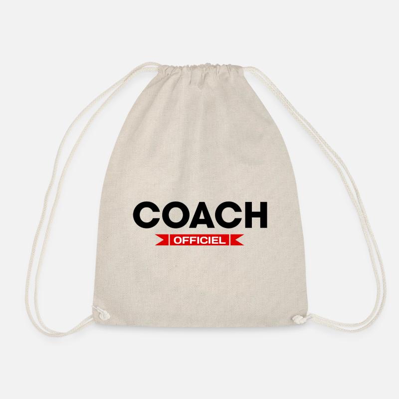 Official coach - Drawstring Bag - nature