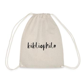 bibliophile - Drawstring Bag - nature - Front