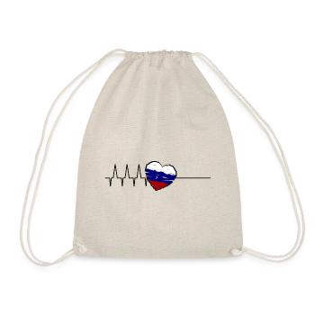 Russie Heartbeat - Sac de sport léger - nature - Devant