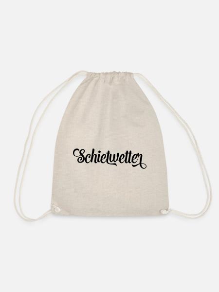 schietwetter - Turnbeutel - Natur