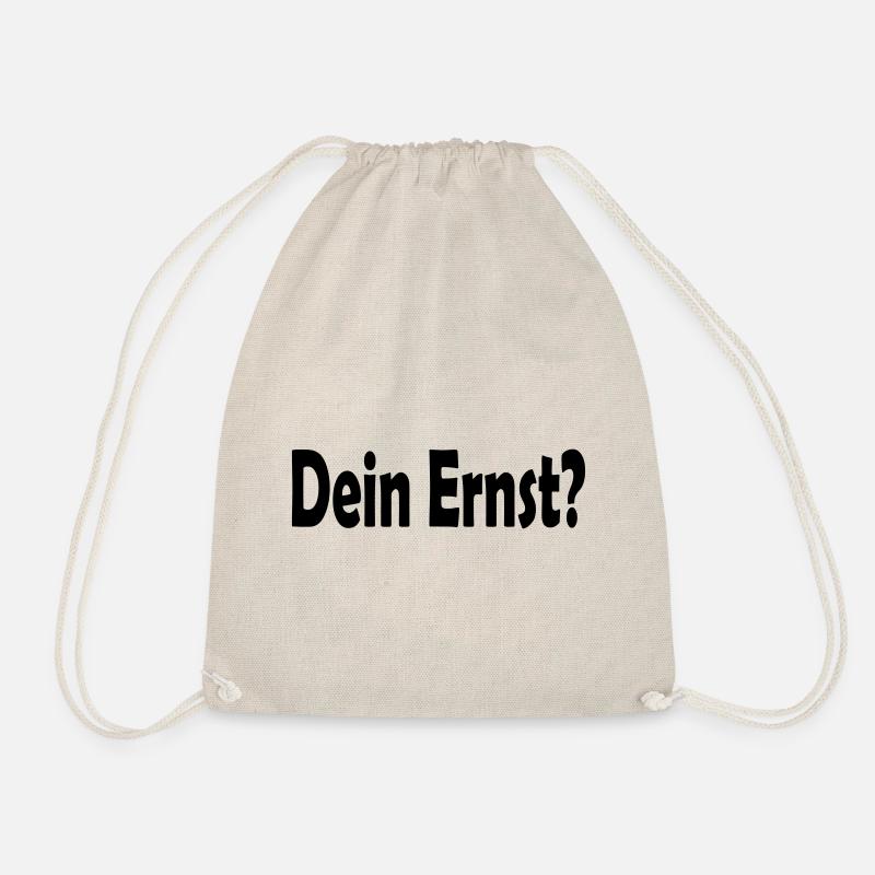Dein Ernst? - Turnbeutel - Natur