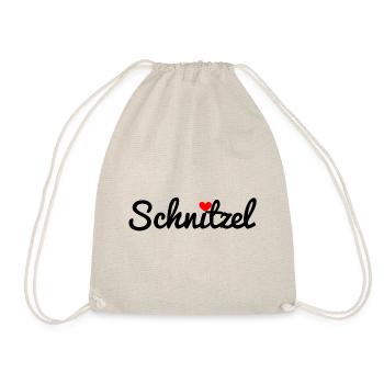schnitzel - Drawstring Bag - nature - Front