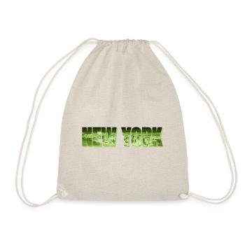 new york nyc neon - Turnbeutel - Natur - Vorne