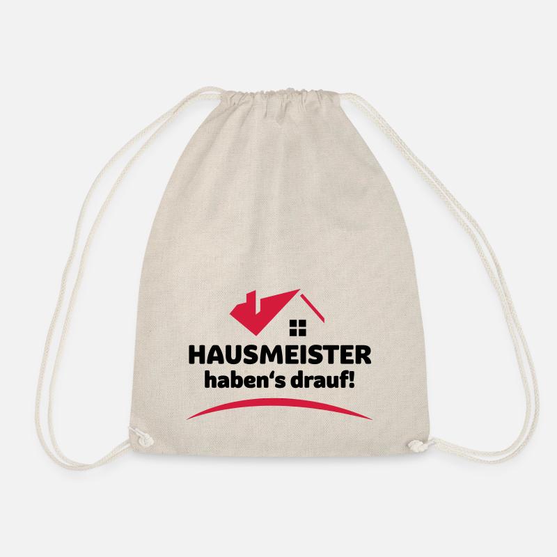 Hausmeister - Turnbeutel - Natur