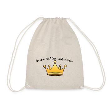 De la couronne et de la suite - Sac de sport léger - nature - Devant