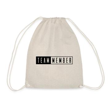 timbre de membre de l'équipe - Sac de sport léger - nature - Devant