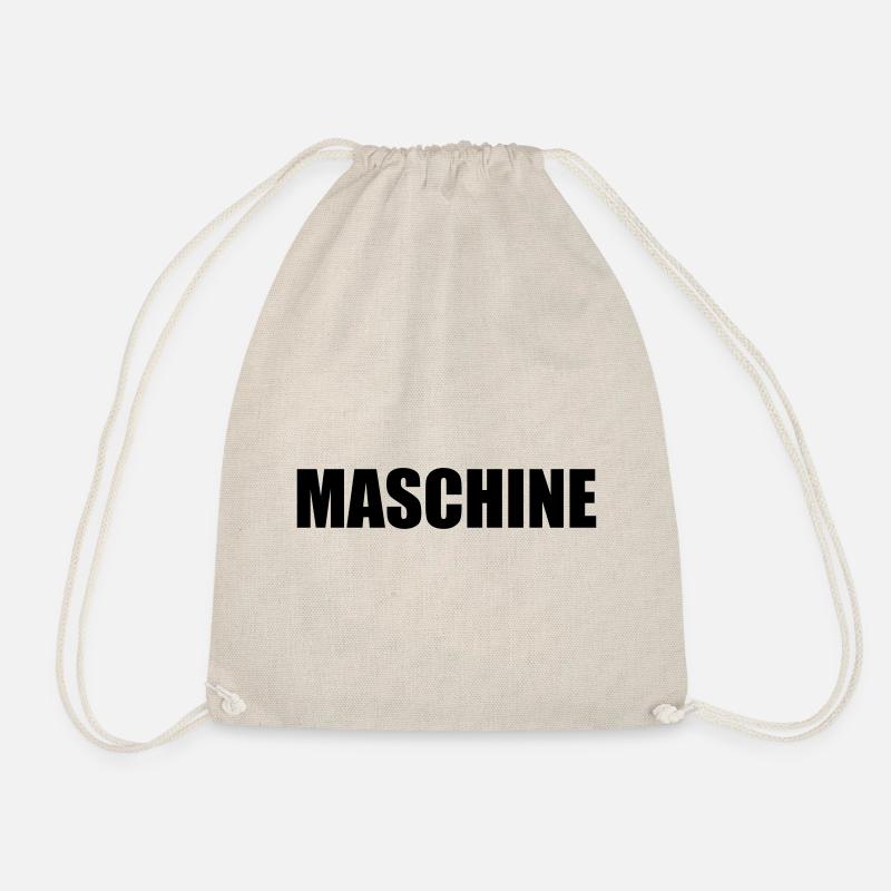 Maschine - Turnbeutel - Natur